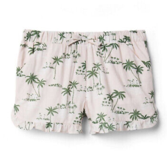 Janie and Jack Palm Print Shorts - Picture 1 of 4